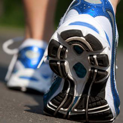 Shoe on Foot